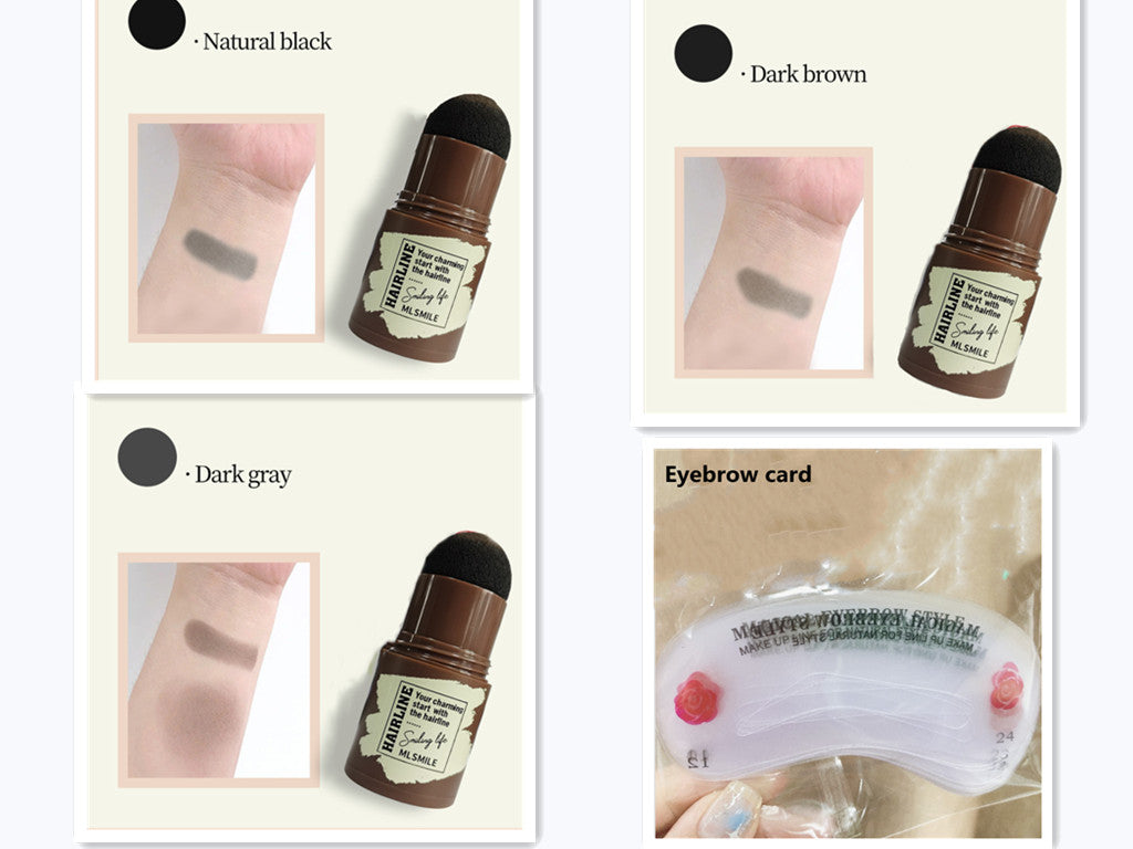 Brow Stamp Shaping Kit Eyebrow Stamp Waterproof Long Lasting Beauty Gym From House 4sets