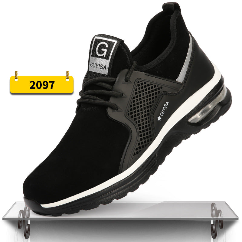 Indestructible Steel Toe Work Shoes Men Sneakers Fashion Men DealSniper.net
