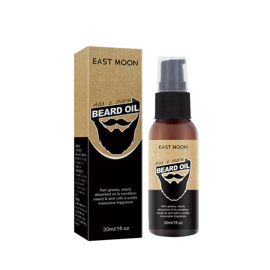 East Moon Beard Care Oil Men's Facial Sideburns Beard Styling