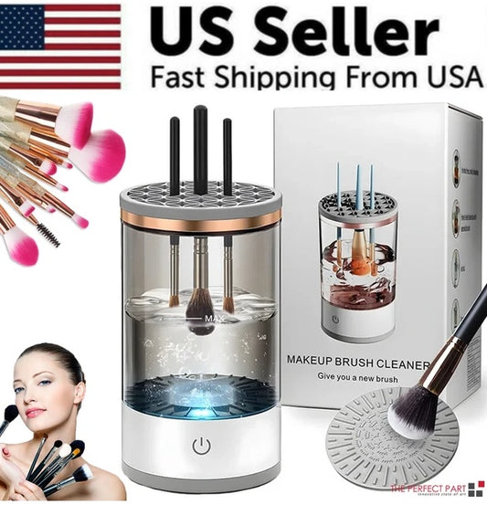 Automatic Brush Cleaner Electric Makeup Brush Cleaning Beauty dealsniper-net