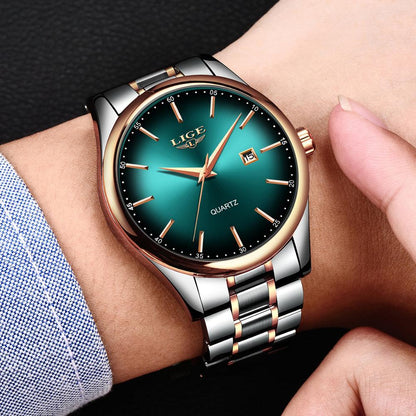 Waterproof multifunctional quartz watch Men DealSniper.net