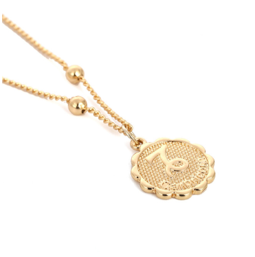 Constellation necklace Jewelry dealsniper-net Gold Capricorn