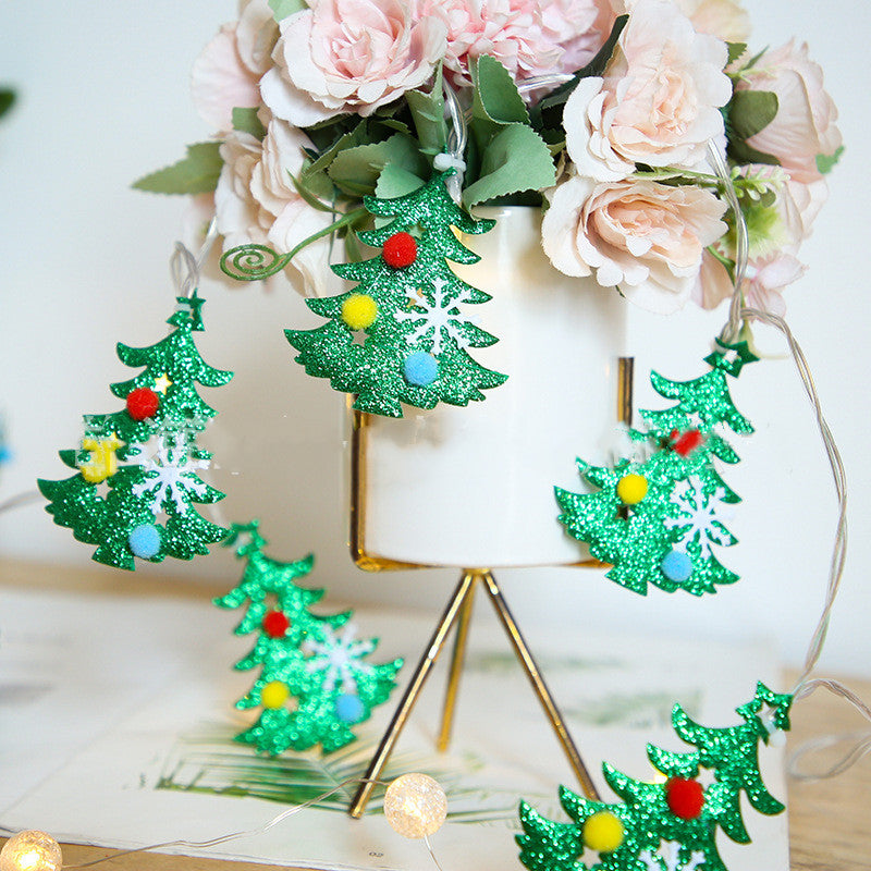 Santa Claus String Lights Christmas Tree Snowman Decoration Lights Holidays DealSniper.net 3 Style 1.5m10 lights