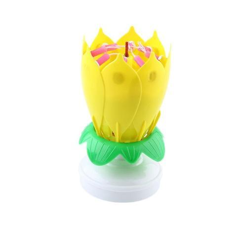 Amazing Lotus Candles Kitchen dealsniper-net Yellow