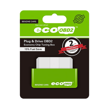 Plug And Play ECOOBD2 Gasoline Car Fuel Economy ECO OBD2 Driver Vehicle dealsniper-net Green