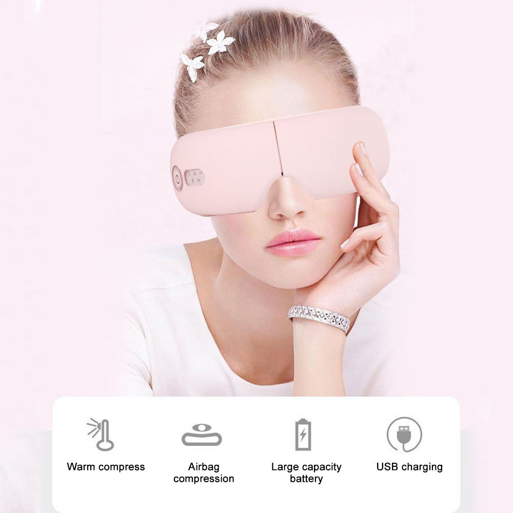 New Children's Hot Compress Eye Protection Massage Eye Mask Kids DealSniper.net