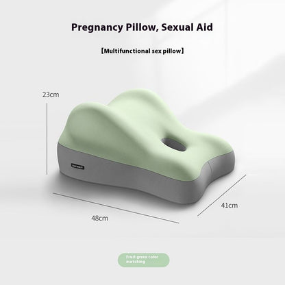 Hip Raised Multifunctional Bedside Sleep With Face Down Artifact Sofa Cushion Health DealSniper.net Fruit Green Color Matching 41x48x23cm