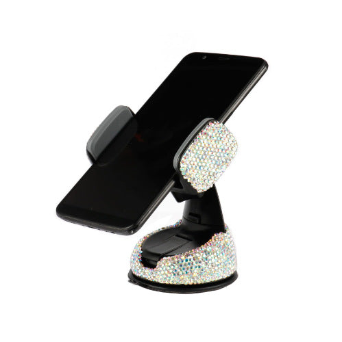 Multifunctional Air Outlet Diamond-encrusted Car Phone Holder Vehicle dealsniper-net Colorful diamond