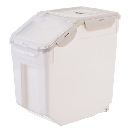 Large Capacity Moistureproof Bucket Container Food Bucket Kitchen Gym From House