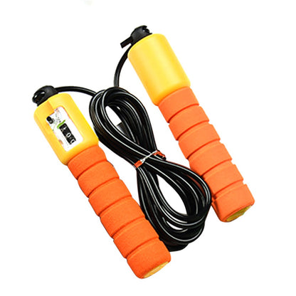 Skipping Rope With Counter Adjustable Length Counter Wear-resistant Sports Gym From House Orange