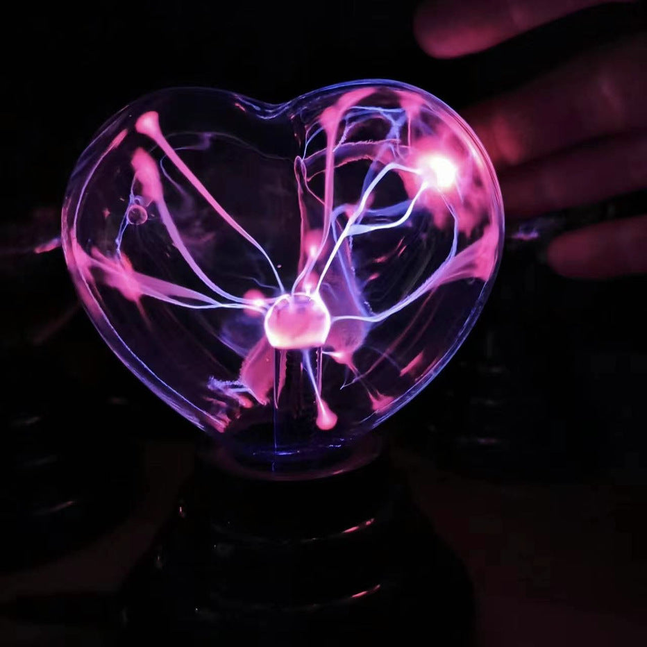 Plasma Lightning Ball Electronic Magic Light Electrostatic Home Decor Gym From House Love 4in
