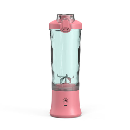 Portable Blender Juicer Personal Size Blender For Shakes Kitchen dealsniper-net Pink USB