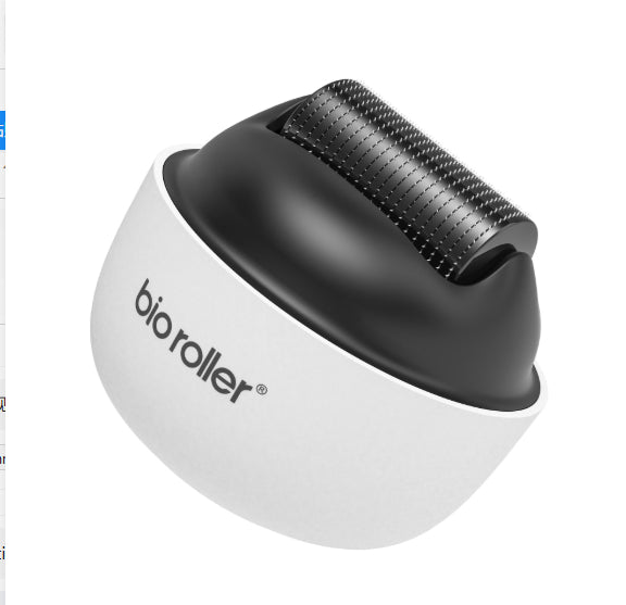Men's Portable Hair Growth Beard Roller Microneedles Men dealsniper-net 0.75mm G4 White