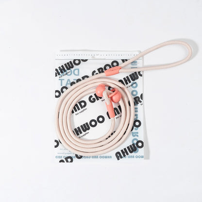 Dog Hand Holding Rope Explosion-proof Dog Leash Pets dealsniper-net Champagne Pink 150CM