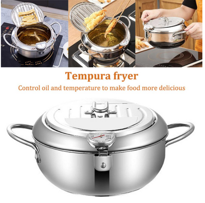 Stainless Steel Telescopic Folding Basket Frying Basket