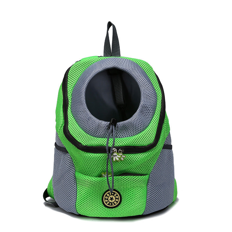 Pet backpack dog backpack Pets dealsniper-net Green L