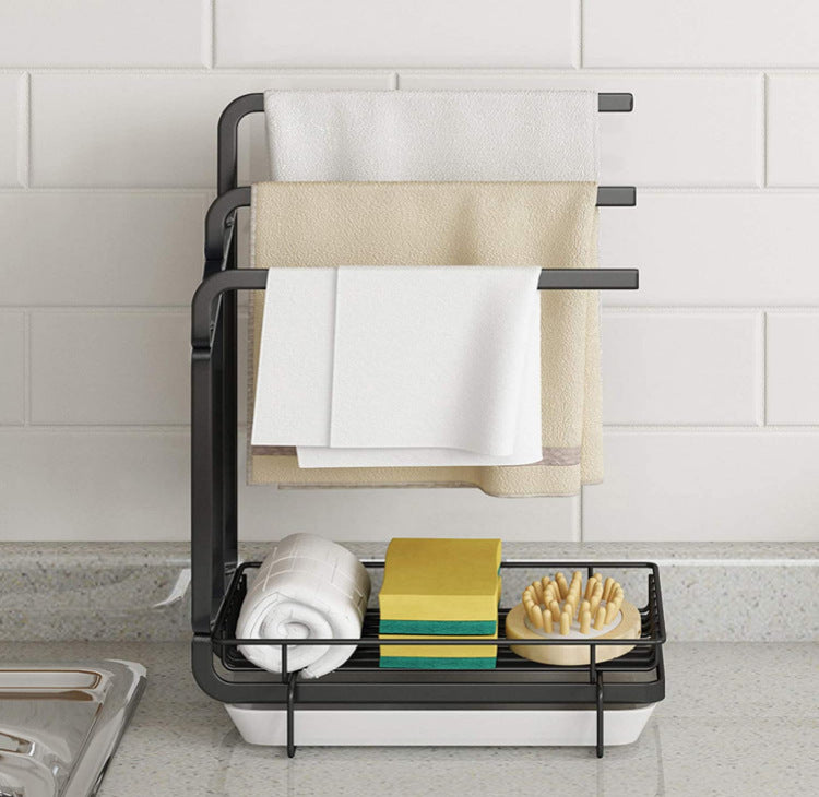 Kitchen Removal Wipe Rack Countertop Sink Drain Kitchen DealSniper.net