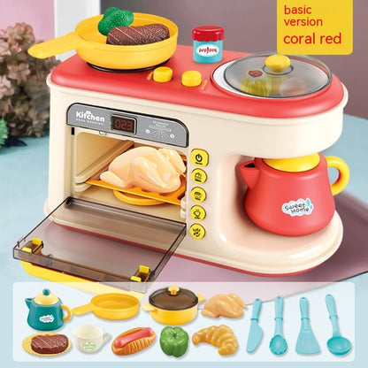 Children's Play House Kitchen Toys Simulation Kitchenware Kids DealSniper.net 20PCs Red Basic Edition