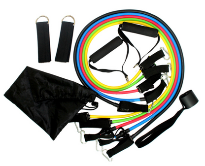 11-piece suit fitness rally pull rope Sports DealSniper.net 100lbs