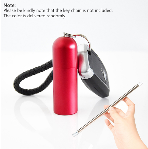 Portable Collapsible Reusable Stainless Steel Straw Eco-Friendly Kitchen DealSniper.net Red