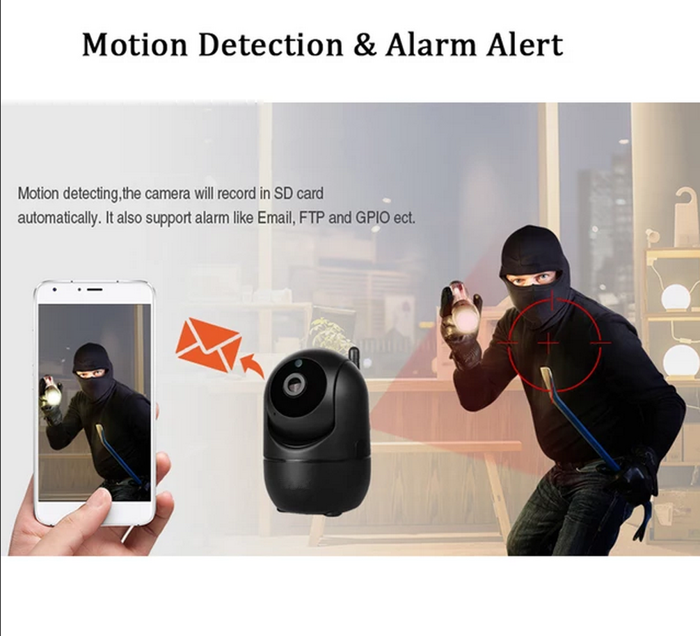 1080P Cloud Wireless IP Camera Intelligent Auto Tracking Home DealSniper.net