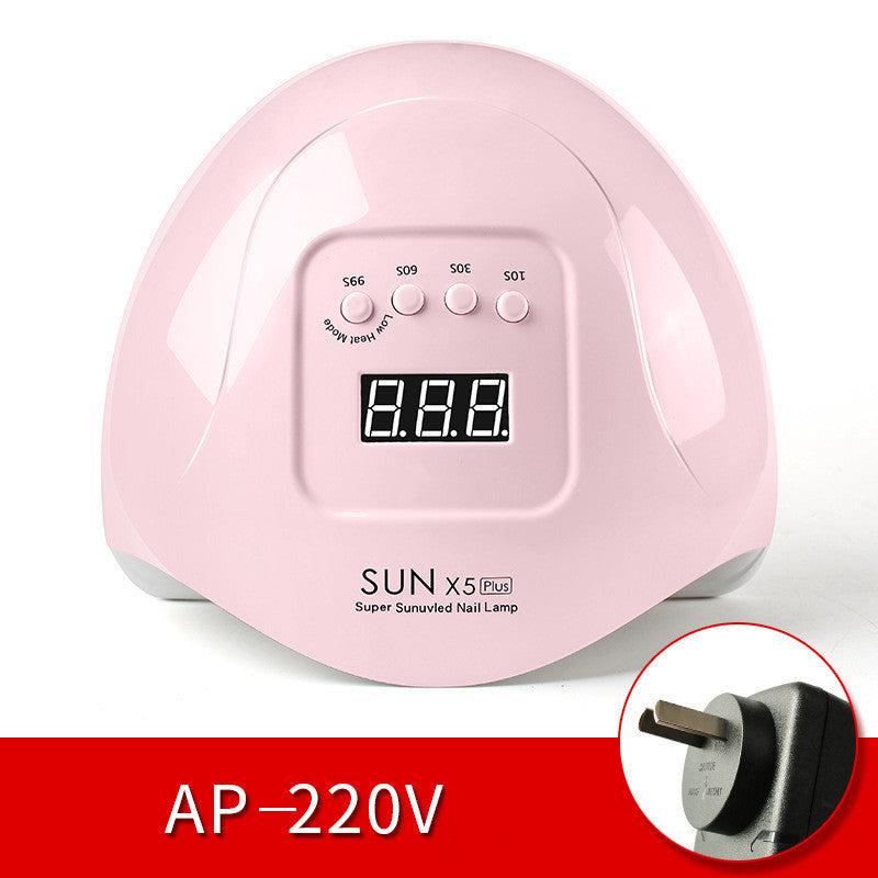 Quick Dry Nail Phototherapy Machine Beauty dealsniper-net Pink4 AU