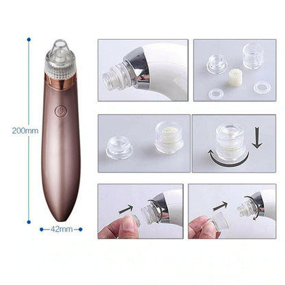 Electric Blackhead Vacuum Pore Cleaner Acne Pimple Remover