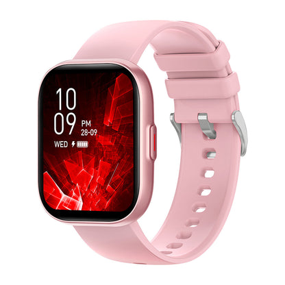 High-end Heart Rate Meter Step Plastic Call Smart Watch Jewelry dealsniper-net Pink