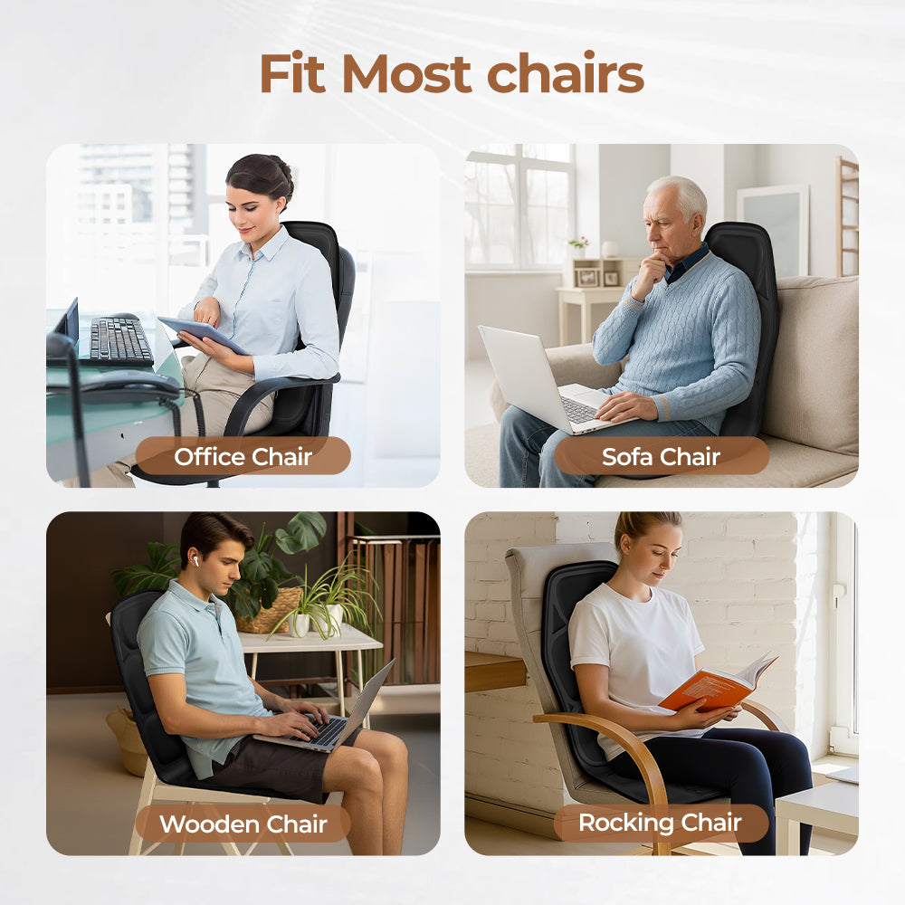 Massage Chair Pad,Back Massage With Heat,Massage Pad Health Gym From House