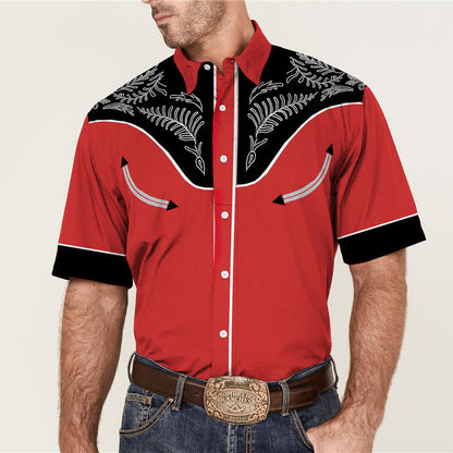 3D Personalized Printing T-shirt Summer Loose Short Sleeve Lapel Men DealSniper.net S9534246 2XL