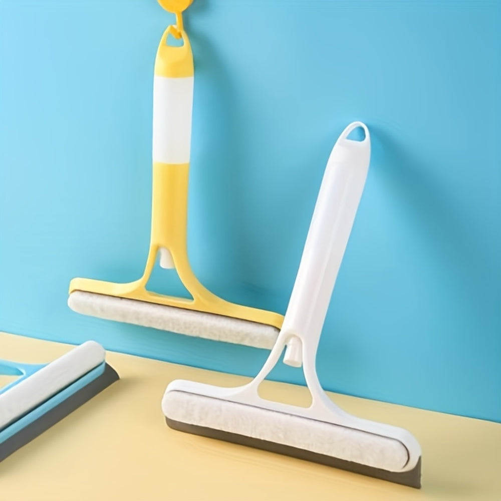 Multi-function Glass Wiper Home Cleaning Brush Sprayer House DealSniper.net White