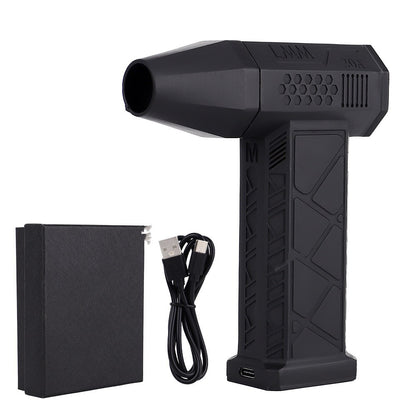 Mini Turbo Violent Fan Dust Blowing Gun House DealSniper.net 120W Black