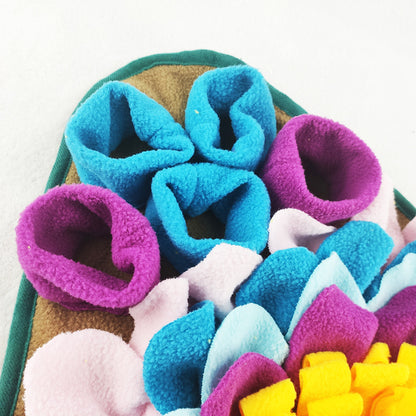 Pet Snuffle Mat For Dogs Interactive Feed Game Sunflower Pets Gym From House