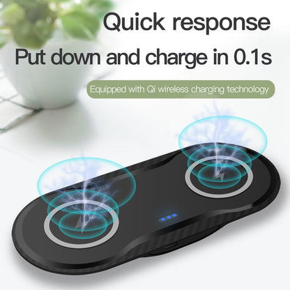 Wireless Charger Dual Mobile Phone Charger Electronics Gym From House
