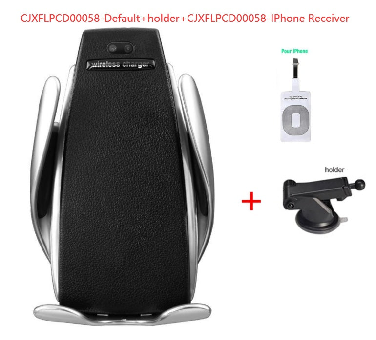 S5 Car Wireless Charging Mobile Phone Bracket Vehicle DealSniper.net D Set