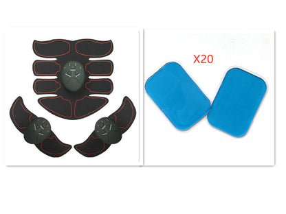 Portable EMS Smart Muscle Stimulator For Arm and Abdomen Sports Gym From House A Set with 20Gel