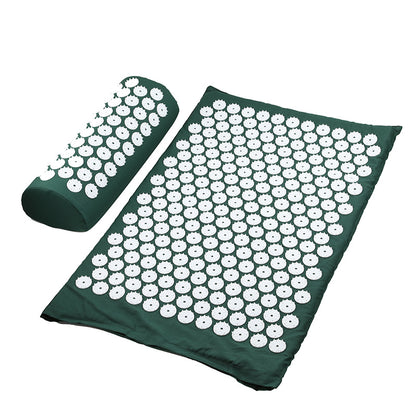 Fitness Yoga Acupuncture Mat Acupuncture Pillow Storage Bag Sports Gym From House Green 2PCS