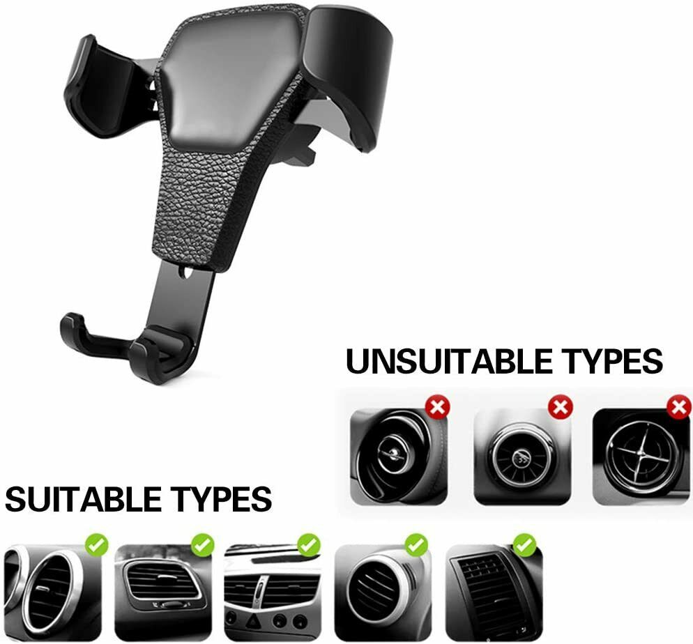 Universal Car Mount Holder Stand Air Vent Cradle For Mobile Cell Phone Phones dealsniper-net default