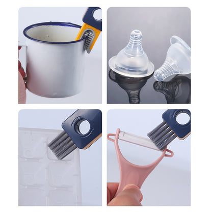 4 In 1 Bottle Gap Cleaner Brush Multifunctional Cup Cleaning Kitchen dealsniper-net