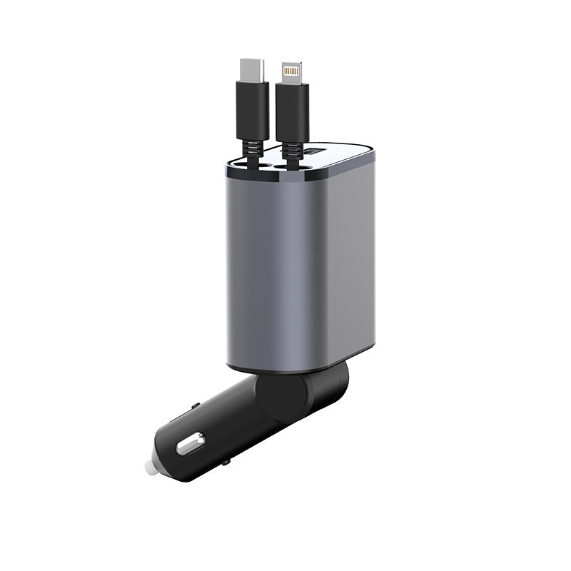 Metal Car Charger 100W Super Fast Charging Car Cigarette Vehicle DealSniper.net