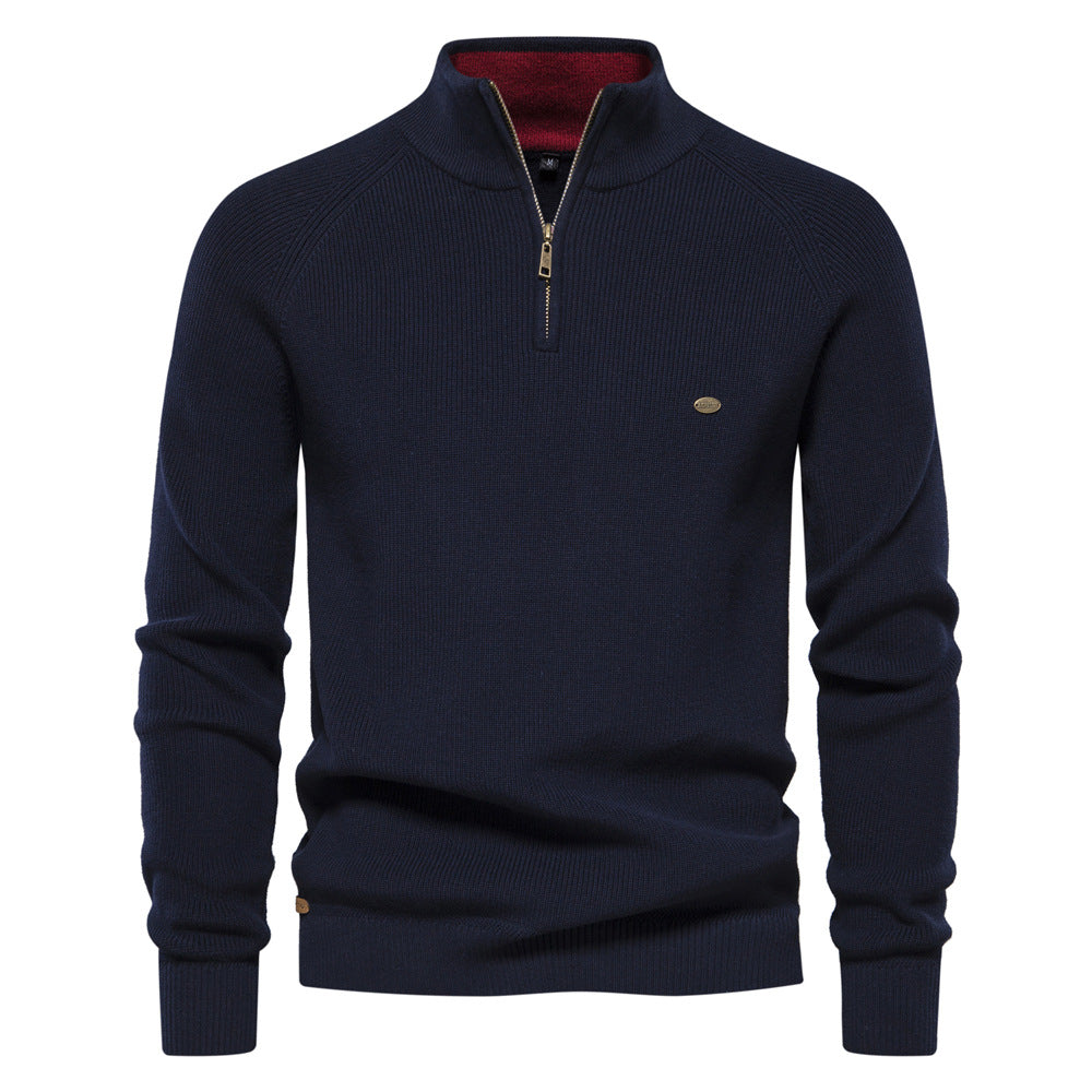 New Men's European Size Cross-Border Sweater, Long-Sleeve Men Gym From House