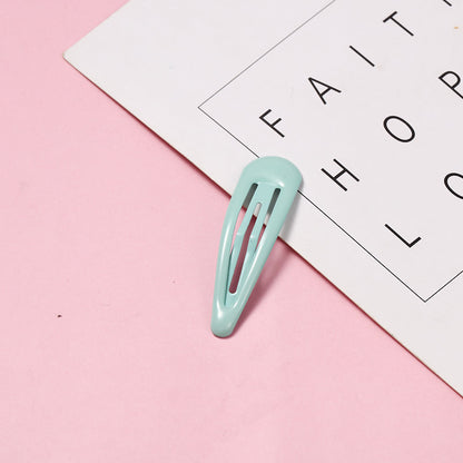 Color Drop-shaped Drop Oil BB Clip Beauty DealSniper.net Mint Green