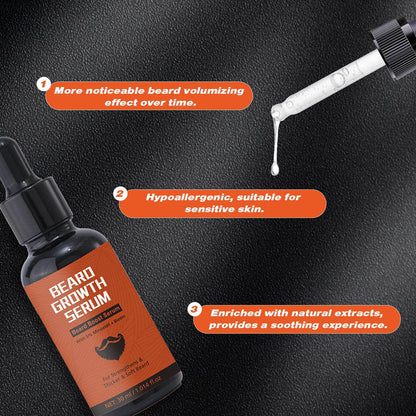 Beard 30ml Microneedle Roller Men Gym From House