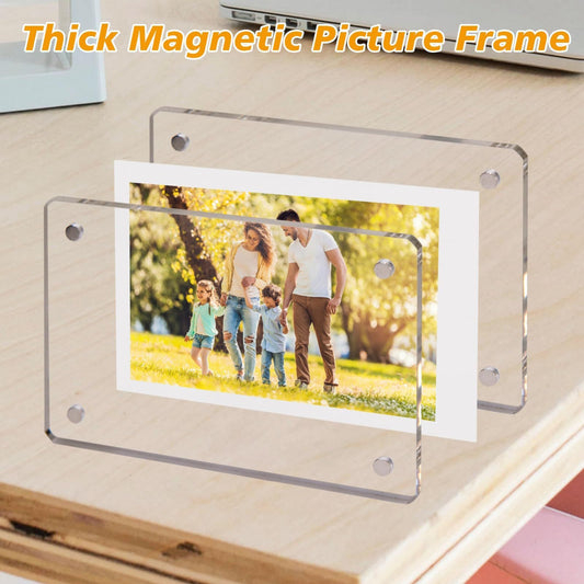 Acrylic Fridge Sticker Magnetic Photoframe Home Decor DealSniper.net