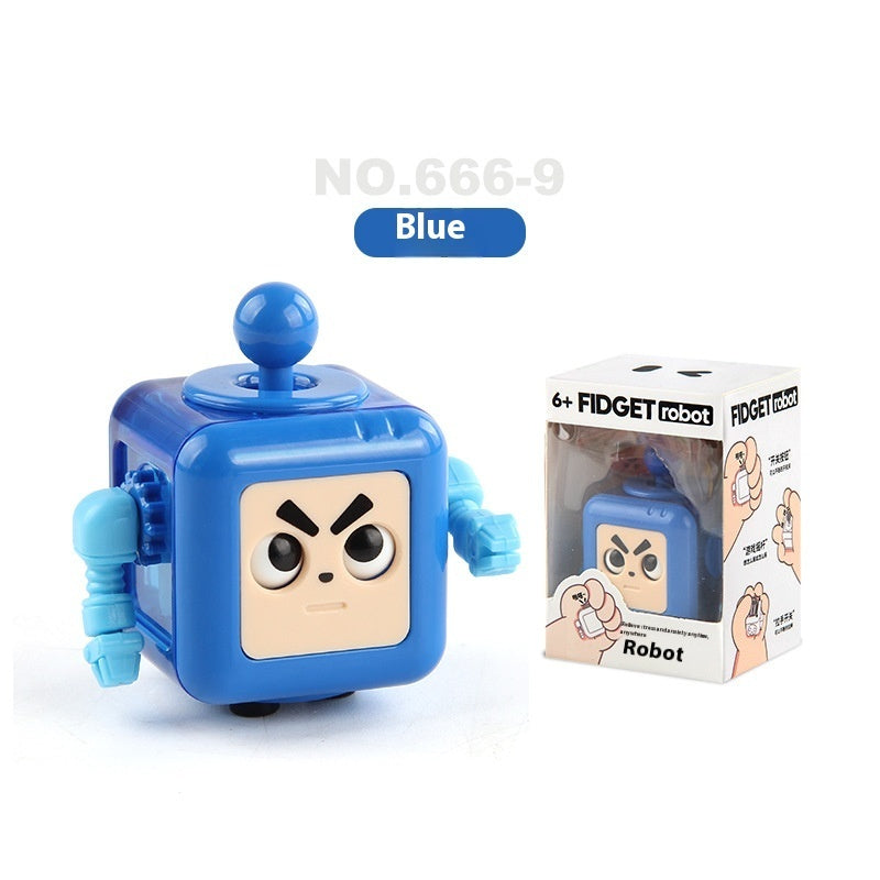 Pressure Reduction Toy Robot Compressed Decompression Toy Kids dealsniper-net Blue Eye Opening 43g