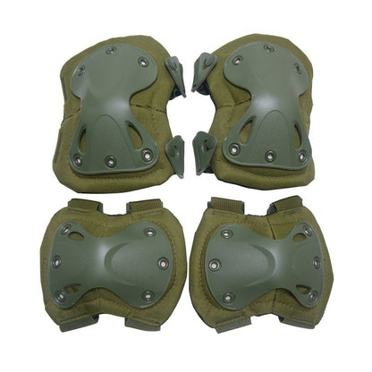 Elbows and Knees Gear Pads Outdoor dealsniper-net Military color