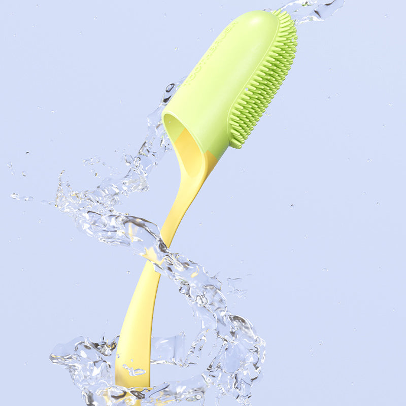 Dog Tooth Cleaning Brush Care Finger Wrap Cat Dog Oral Cleaning Toothbrush Pets Gym From House