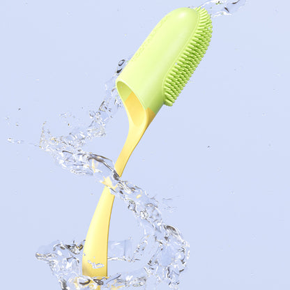 Dog Tooth Cleaning Brush Care Finger Wrap Cat Dog Oral Cleaning Toothbrush Pets Gym From House