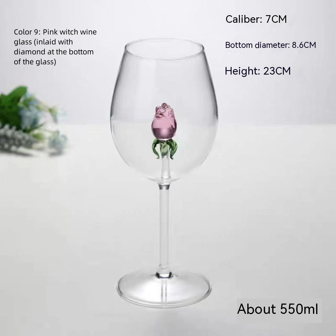 Rose Champagne Glass Simple Fashion Glass Kitchen DealSniper.net Color 9