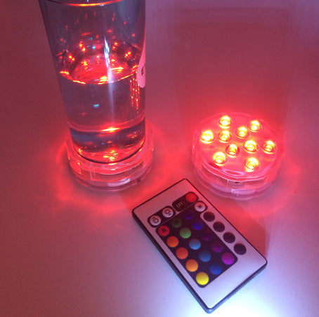 Light round candle lamp, LED for battery submersible lamp Home Decor DealSniper.net